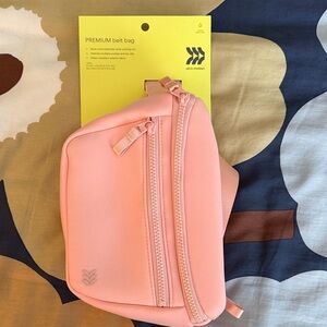 All in Motion Pinkish-Peach Crossbody Bag